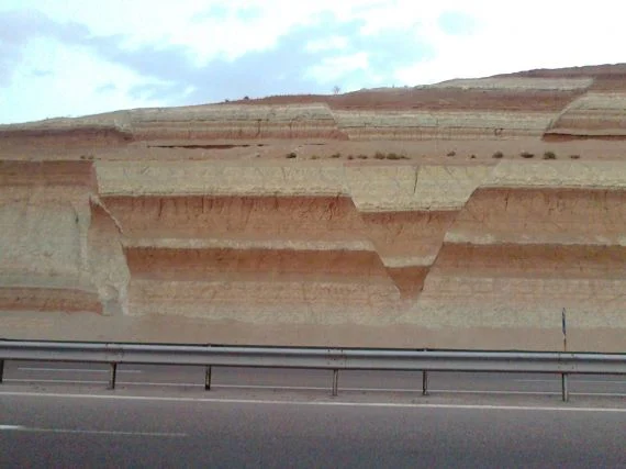 “Road cutting” by Bahram Sadry. Distributed by the EGU under a Creative Commons licence. 