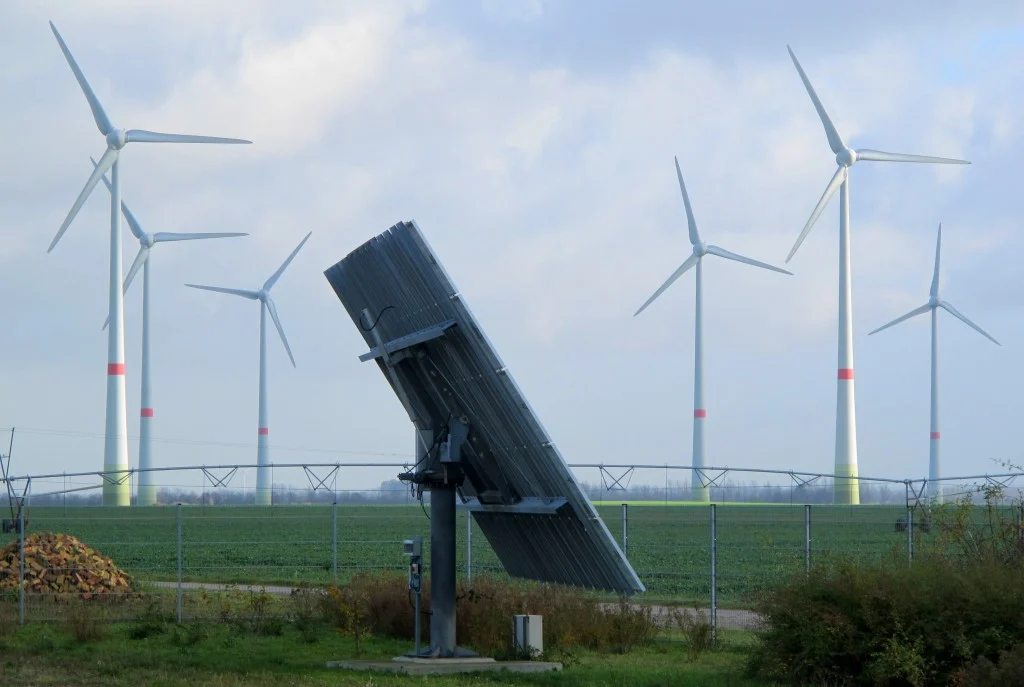 Feldheim derives its energy and income from a mixed portfolio of renewables. (Credit: Edvard Glücksman)