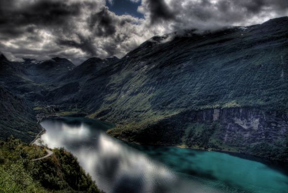 “Storm at Geiranger” by Philippe Chambon, distributed by the EGU under a Creative Commons licence. Geirangerfjord is among the world’s longest and deepest fjords, with water reaching depths of 500 metres and channel walls reaching over 1 kilometre in height.