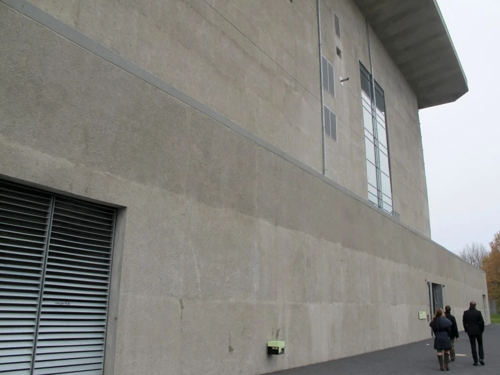 The ‘Energy Bunker’, one big slab of cement. (Credit: Edvard Glücksman)