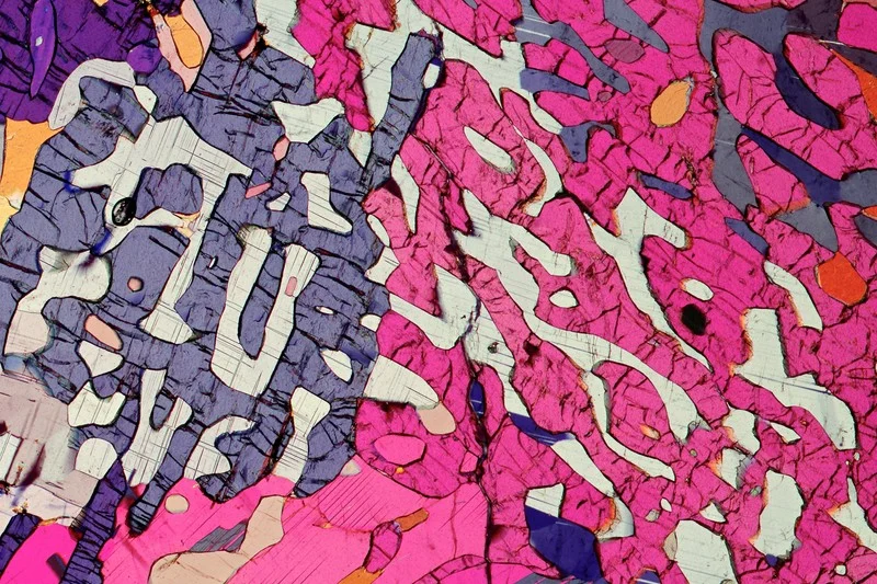 MicROCKScopica - Symplectite in Granulite by Bernardo Cesare (via imaggeo.egu.eu)