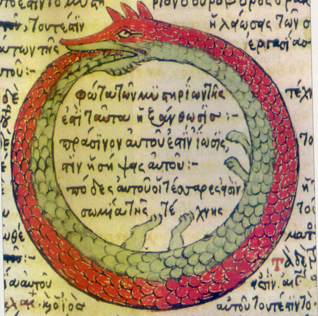 Ouroboros: The snake that eats itself (Credit: Theodoros Pelecanos)