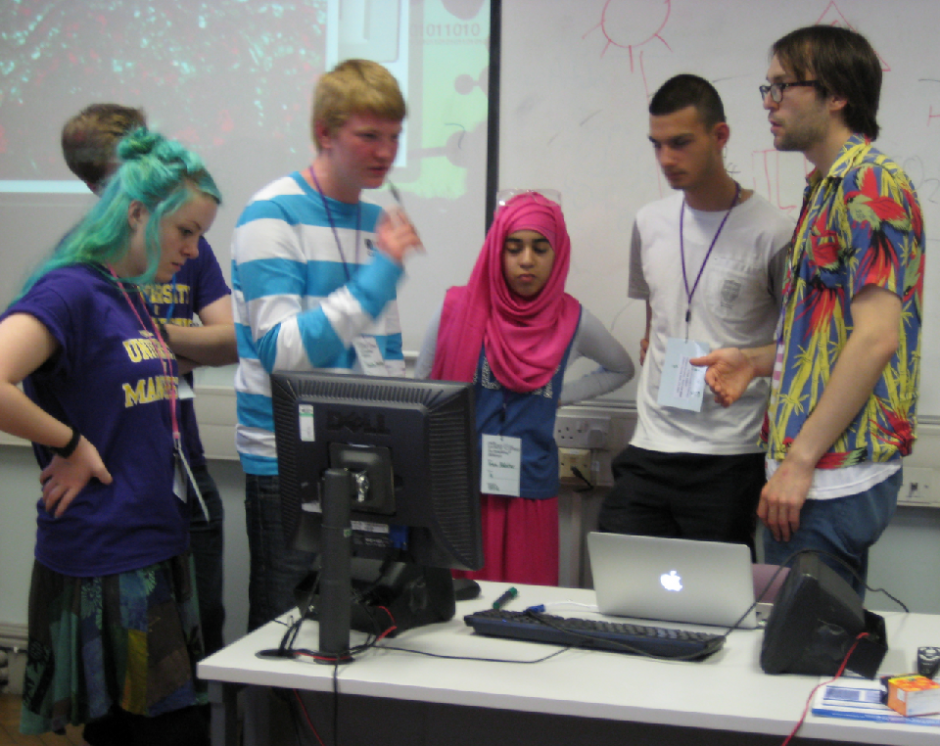 Focus groups can be a very useful and informal way of assessing students’ learning outcomes. (Credit: Sam Kalubowila)
