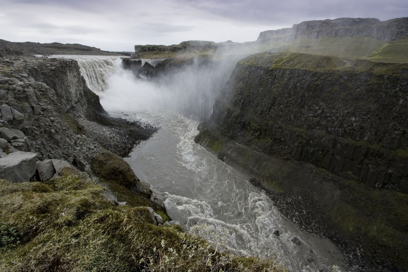 Dettifoss waterfall, Iceland (Credit: Neil Davies, via imaggeo.egu.eu)