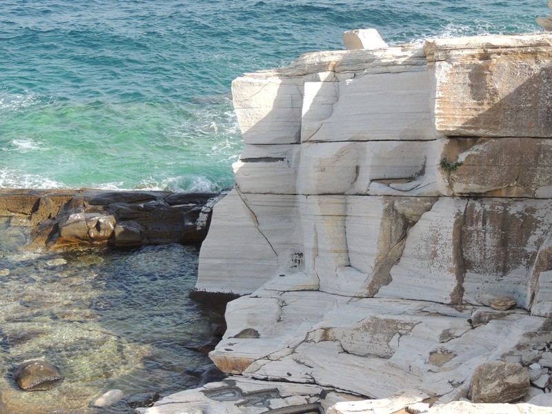 Marble Outcrops. (Credit: Konstantinos Kourtidis via imaggeo.egu.eu)