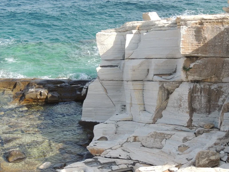 Marble Outcrops. (Credit: Konstantinos Kourtidis via imaggeo.egu.eu)
