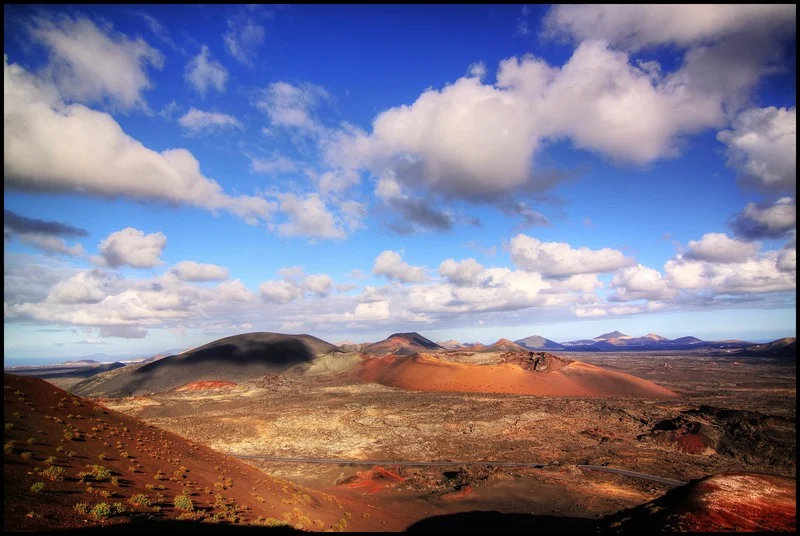 Parque Nacional de Timanfaya – Montañas del Fuego, Lanzarote. Header image of September 2014. (Credit: Frederik Tack distributed via imaggeo.egu.eu)