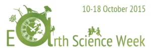 The 2015 Geological Society of London Earth Science Week logo.