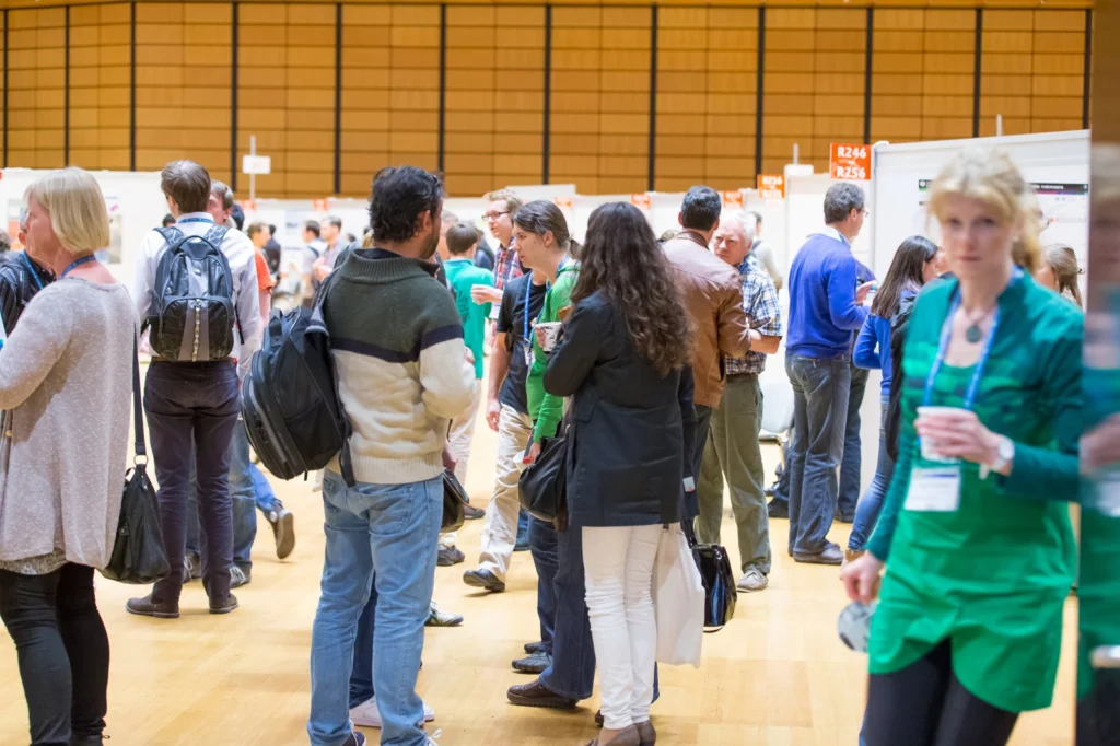 Packed poster hall at last year's General Assembly (Credit: EGU/Foto Pfluegl)