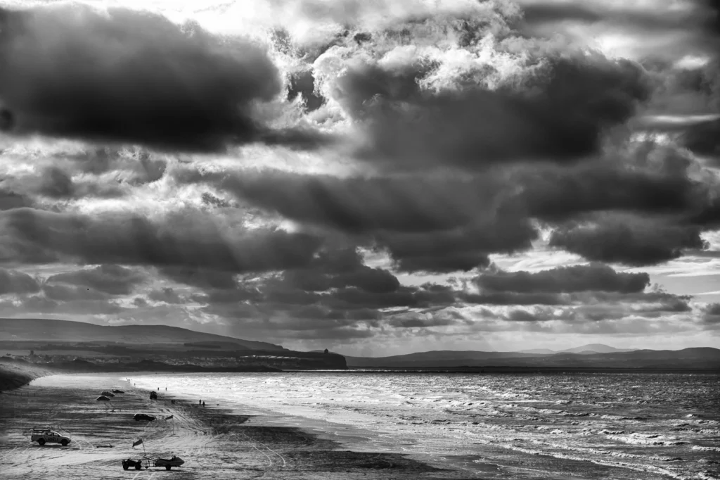  'View of the Mausoleum'. Credit: Mike Smith (distributed via imaggeo.egu.eu). The north Antrim coast in Northern Ireland, featuring one of the most spectacular coastal roads. In the distance the Mussenden Temple, built in 1785 as a reclusive library 40 m above the Atlantic Ocean. 