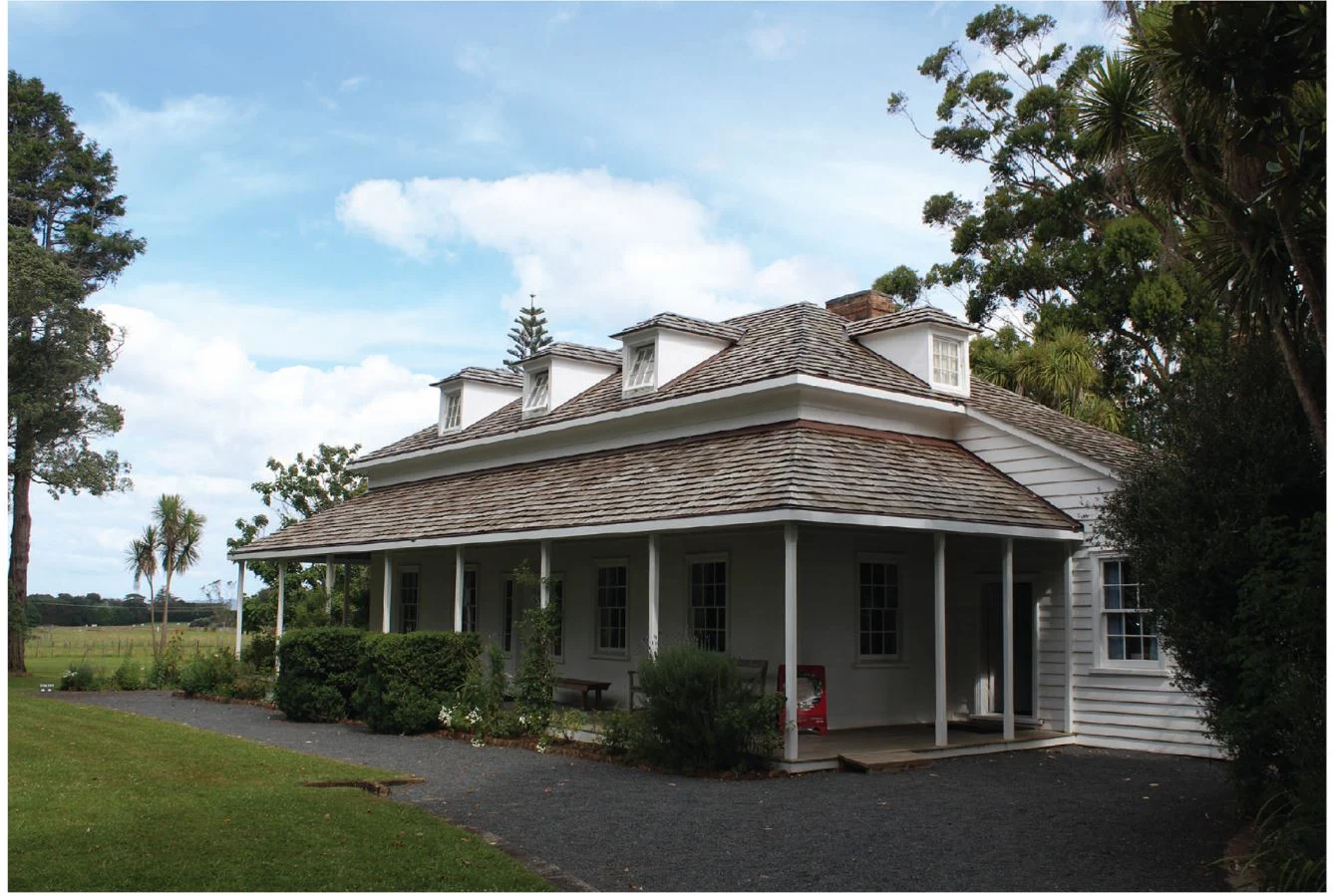 The Waimate North mission house in the Far North of New Zealand where Davis lived (From: A. M. Lorrey et al., 2016).