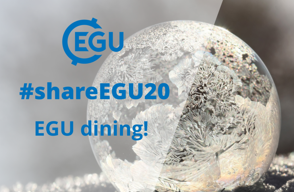 #shareEGU20: An EGU dining experience in your own home..?!