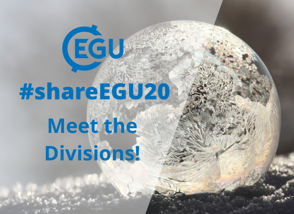 #shareEGU20: meet the other Divisions you might come across next week – CL, ERE and G