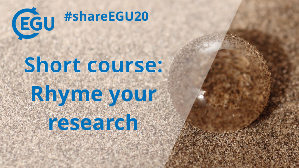 #shareEGU20: Rhyme your research!!