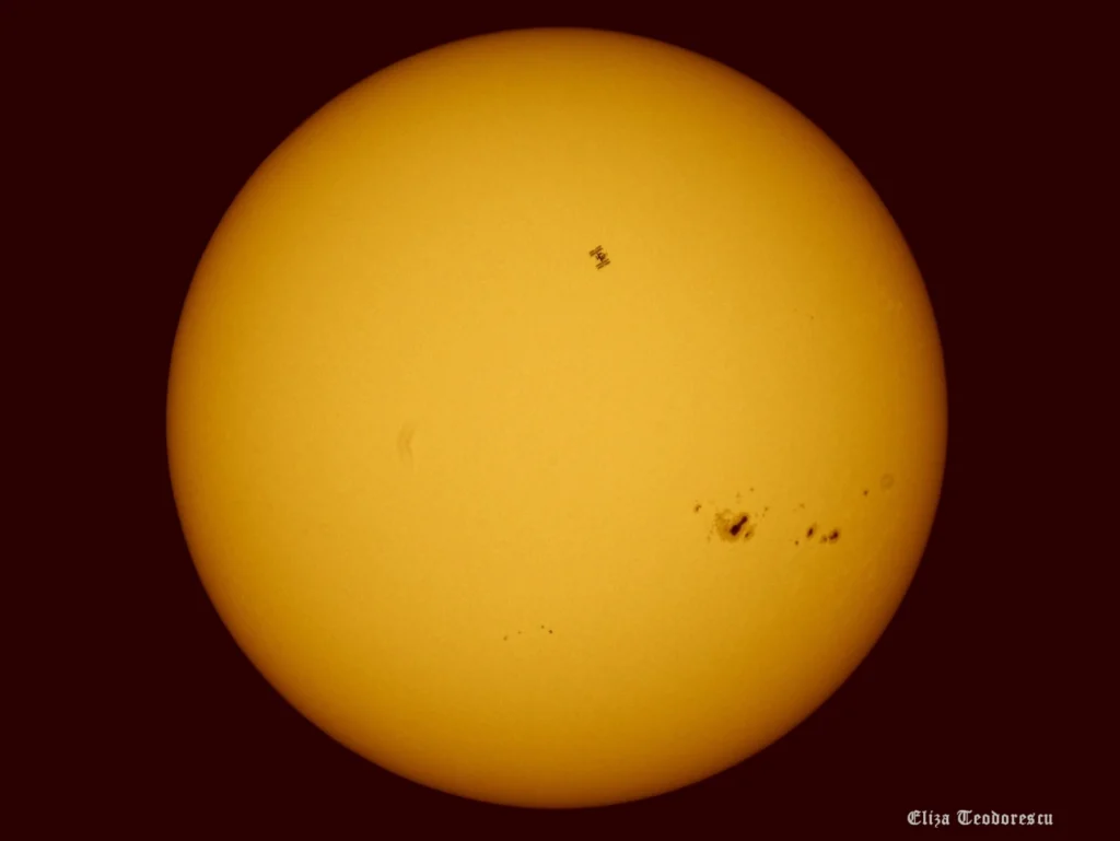 Imaggeo On Monday: International Space Station transiting the Sun