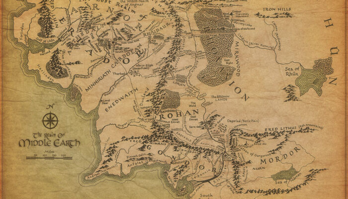 Far over the Misty Mountains cold, to dungeons deep and caverns old: the geology of the Lord of the Rings.