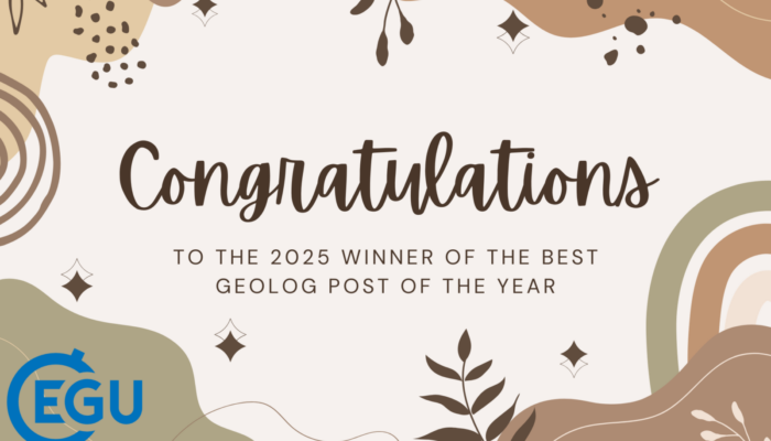 Congratulations to the 2025 winner of the first ever Geolog post of the year!