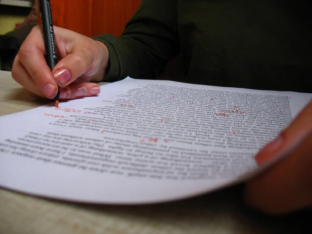Preparing an article for submission. Stock photo from www.flickr.com.