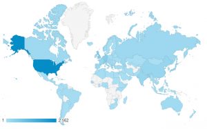 This page, the SM Division blog, has a regular viewership from around the globe.
