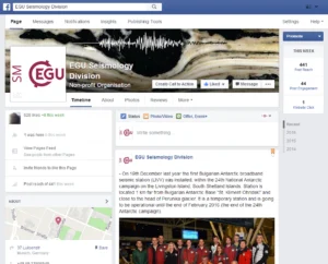 The SM Division Facebook page. The page has a constant increase in popularity. More than 670 people like the page. However, some posts have reached an outreach in excess of 1,000 people.