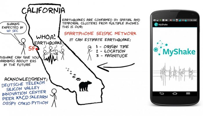 MyShake – your phone as a seismic station