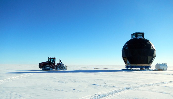 Science and Shovels: Traversing across the Greenland Ice Sheet.