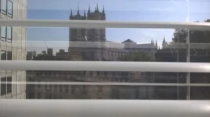 View from my window: Westminster Abbey. Credit: S. Buzzard.