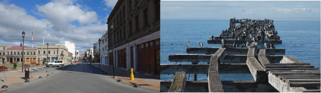 Punta Arenas is even quieter than usual on New Year's Day. (Credit: M. Millman)