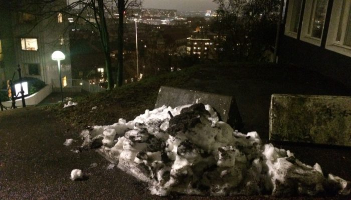 Image of the week – How hard can it be to melt a pile of ice?!