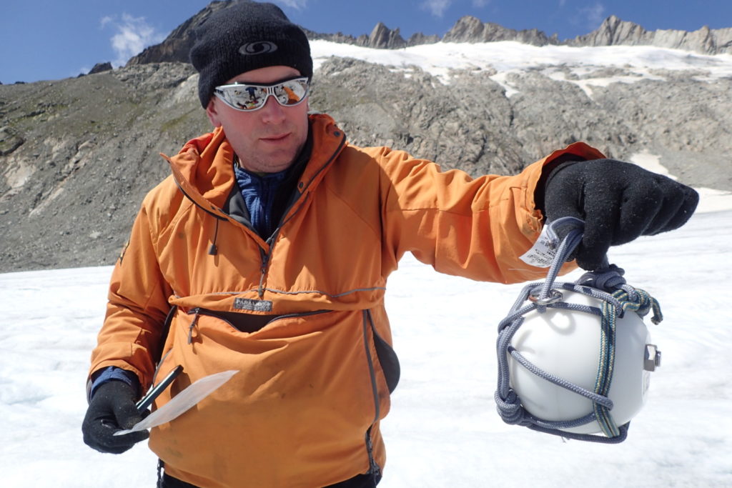 Exploring the hidden plumbing of glaciers with Cryoegg