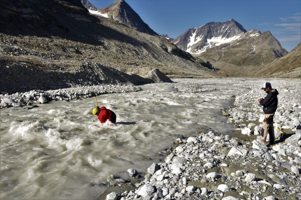 Running a live stream of proglacial processes