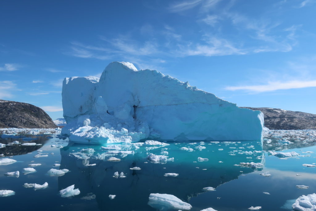 Image of the Week – Icebergs increase heat flux to glacier