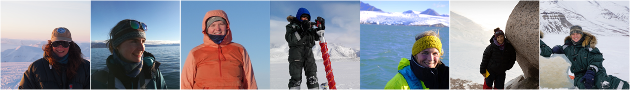 Seven individual pictures of all authors involved in the study. 