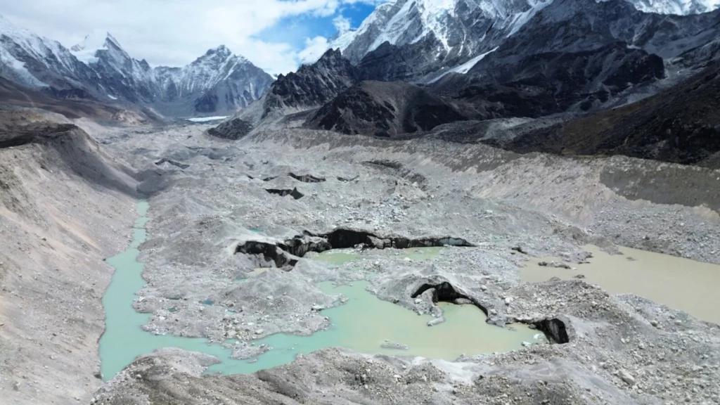 Chasing glacial lakes in the shadow of Everest