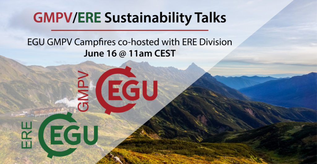 GMPV Campfires co-hosted with ERE Division: Sustainability Talks! Wednesday 16th June @ 11am CEST