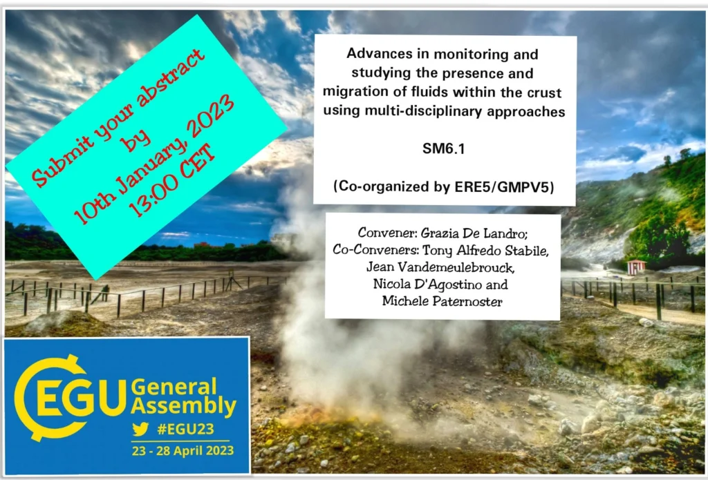 #EGU23 session in the spotlight: Advances in monitoring and studying the presence and migration of fluids within the crust using multi-disciplinary approaches