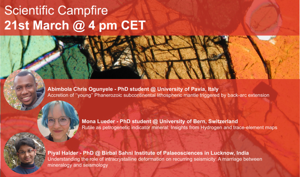 EGU GMPV ECS Campfires – Thursday March 21st @ 4pm CET