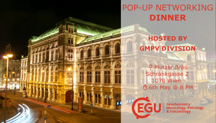 Invite for pop-up network dinner EGU26