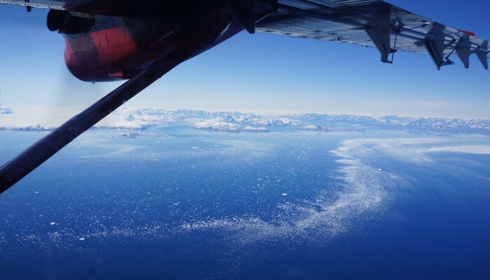 Geodesists on Tour: On a Campaign in the Arctic with a Giraf(f)e in the Aircraft