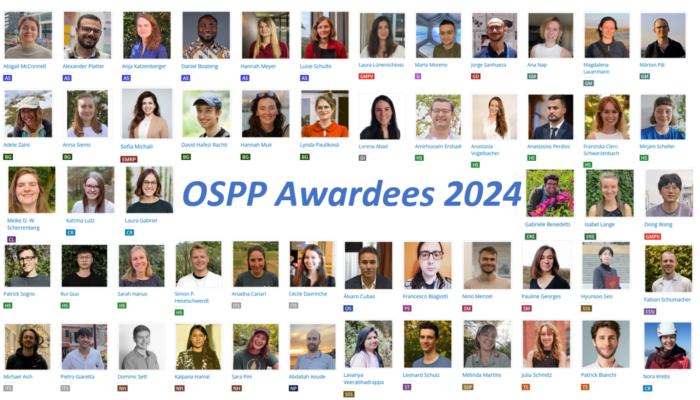 Do’s and Don’ts for the EGU OSPP award