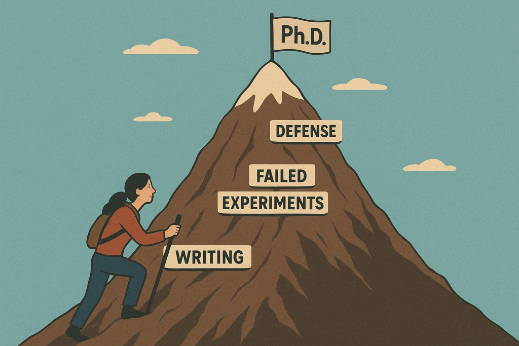 Climbing Through a PhD – Mental Health on the Way to the Summit