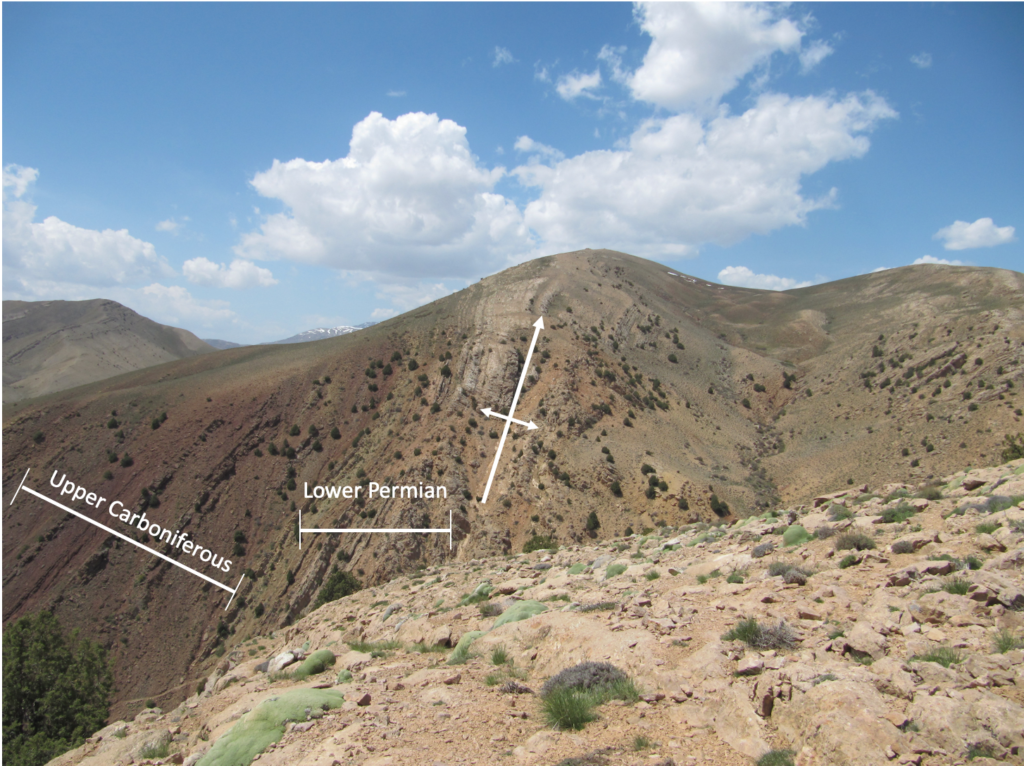 Cyclic Permian carbonates above Carboniferous contain dust deposits, Central Alborz Mountains (Iran)