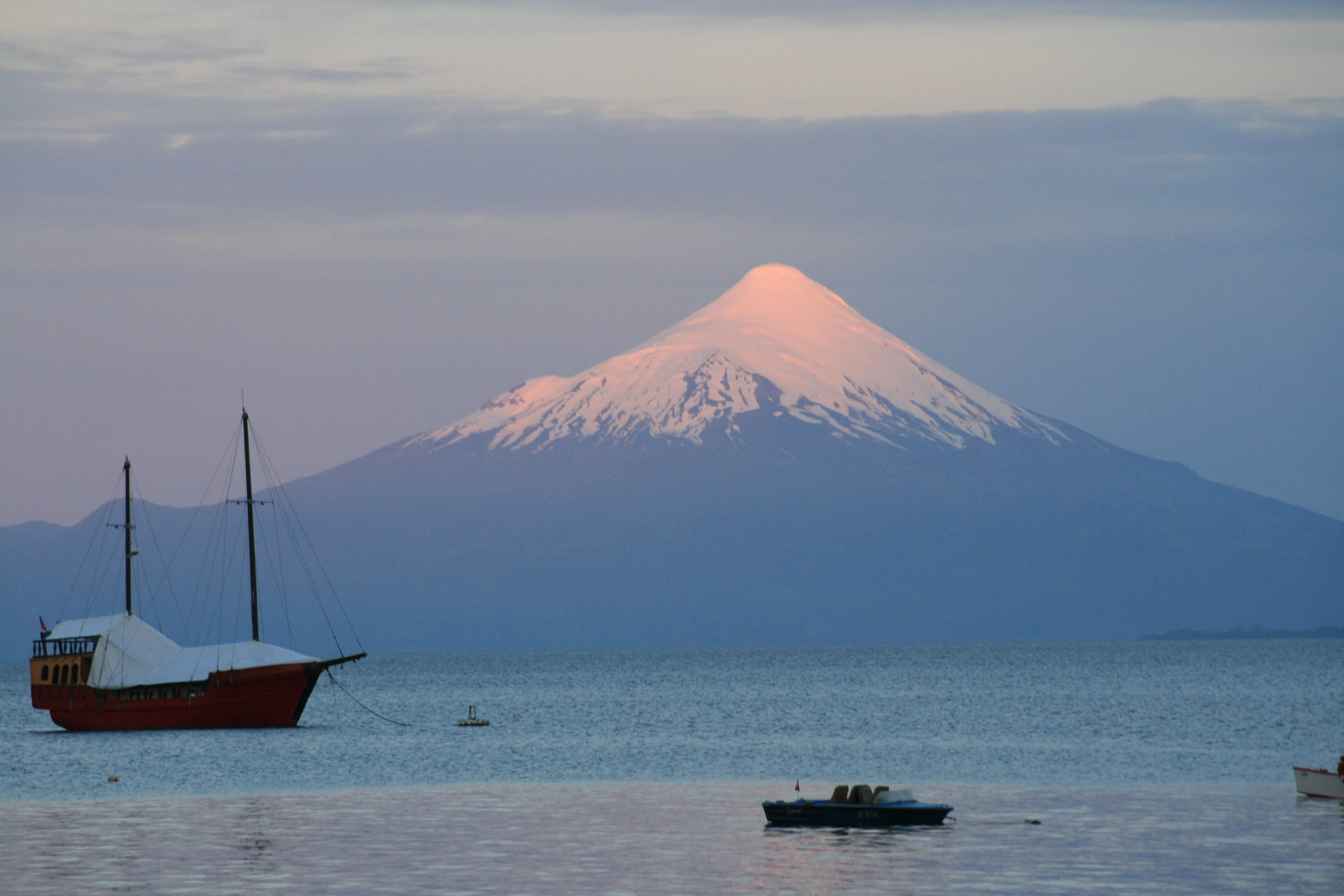 Volcan Osorno, overlooking Lago Llanquihue, Chile