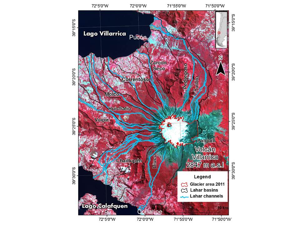 Lahar map