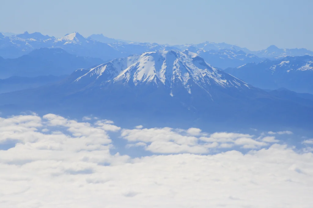 Calbuco erupts. April 22, 2015.