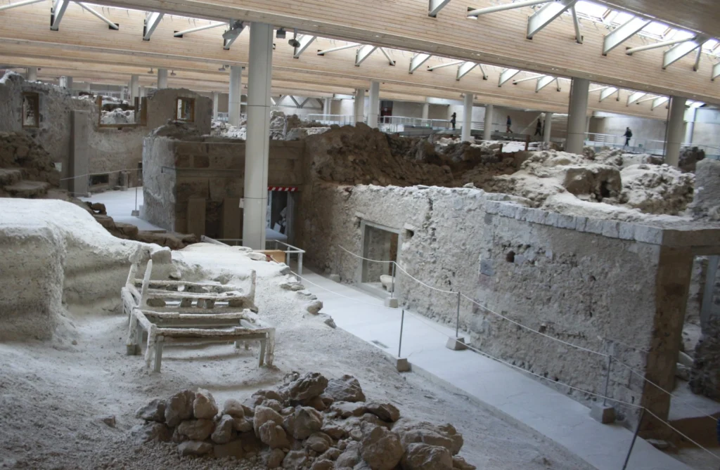 Akrotiri ruins