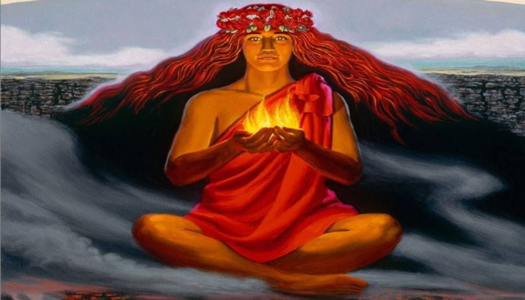 Geomythology. Hawaii islands and the journey of Pele