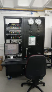 A photo of the experimental apparatus used by Dr. Isabel Ashman for her experiments.