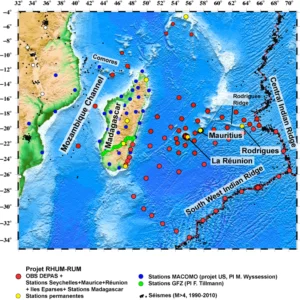 RHUM-RUM seismic stations