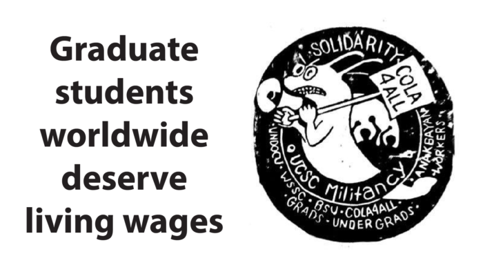 Graduate students worldwide deserve living wages